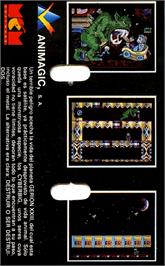 Box back cover for Cyberbig on the Amstrad CPC.